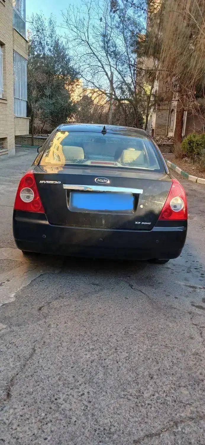 ام وی ام 530|خودرو سواری و وانت|اندیشه, اندیشه فاز ۳|دیوار