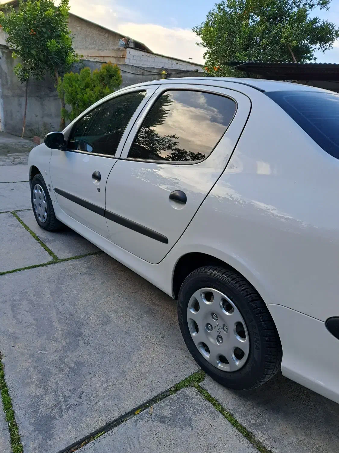 پژو ۲۰۶ SD مدل V20 سفید|خودرو سواری و وانت|بابل, |دیوار