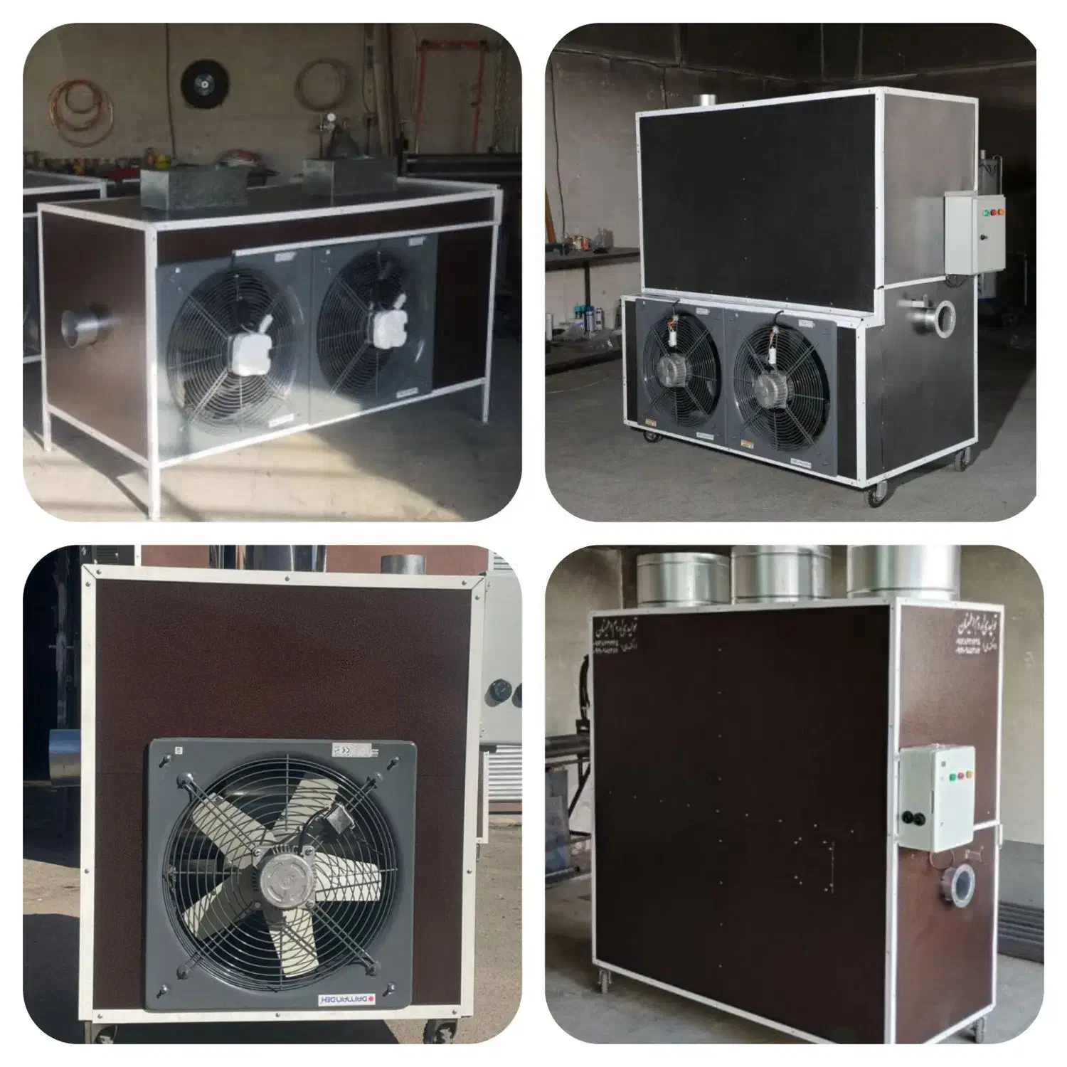 هیتر کارگاهی گلخانه ای/بخاری گازی گازوییلی/جت فن|بخاری، هیتر، شومینه|اراک, |دیوار