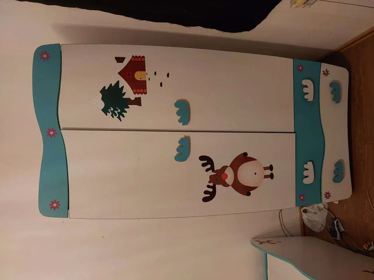 تخت نوجوان با دوتا کشو جادار و تشک نو و بوفه کمد|تخت و سرویس خواب|پرند, فاز ۶|دیوار