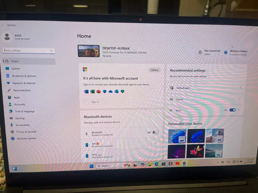 لپتاپ ایسوس|رایانه همراه|رباط‌کریم, شهرک صنعتی پرند|دیوار