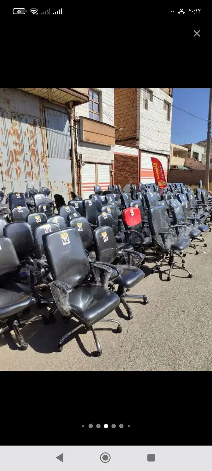 جک دار صندلی مدیریت درحد نو|صندلی و نیمکت|خرم‌آباد, |دیوار