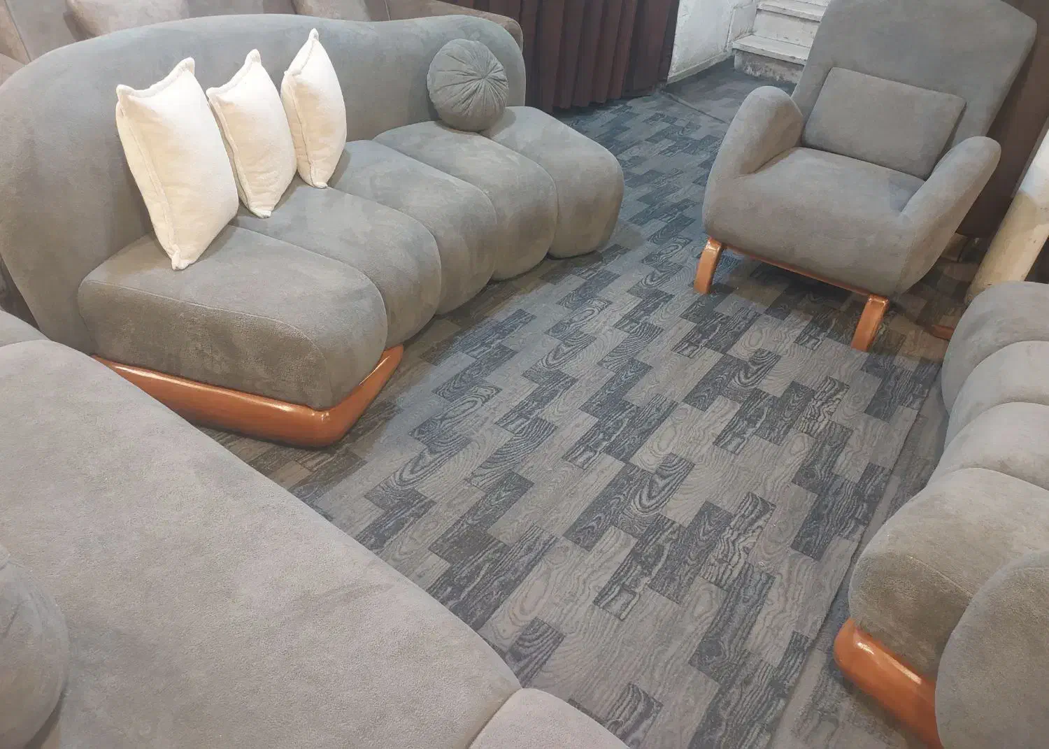 مبل راحتی ۹نفره مدل ال|مبلمان خانگی و میز عسلی|مشهد, آزادشهر|دیوار