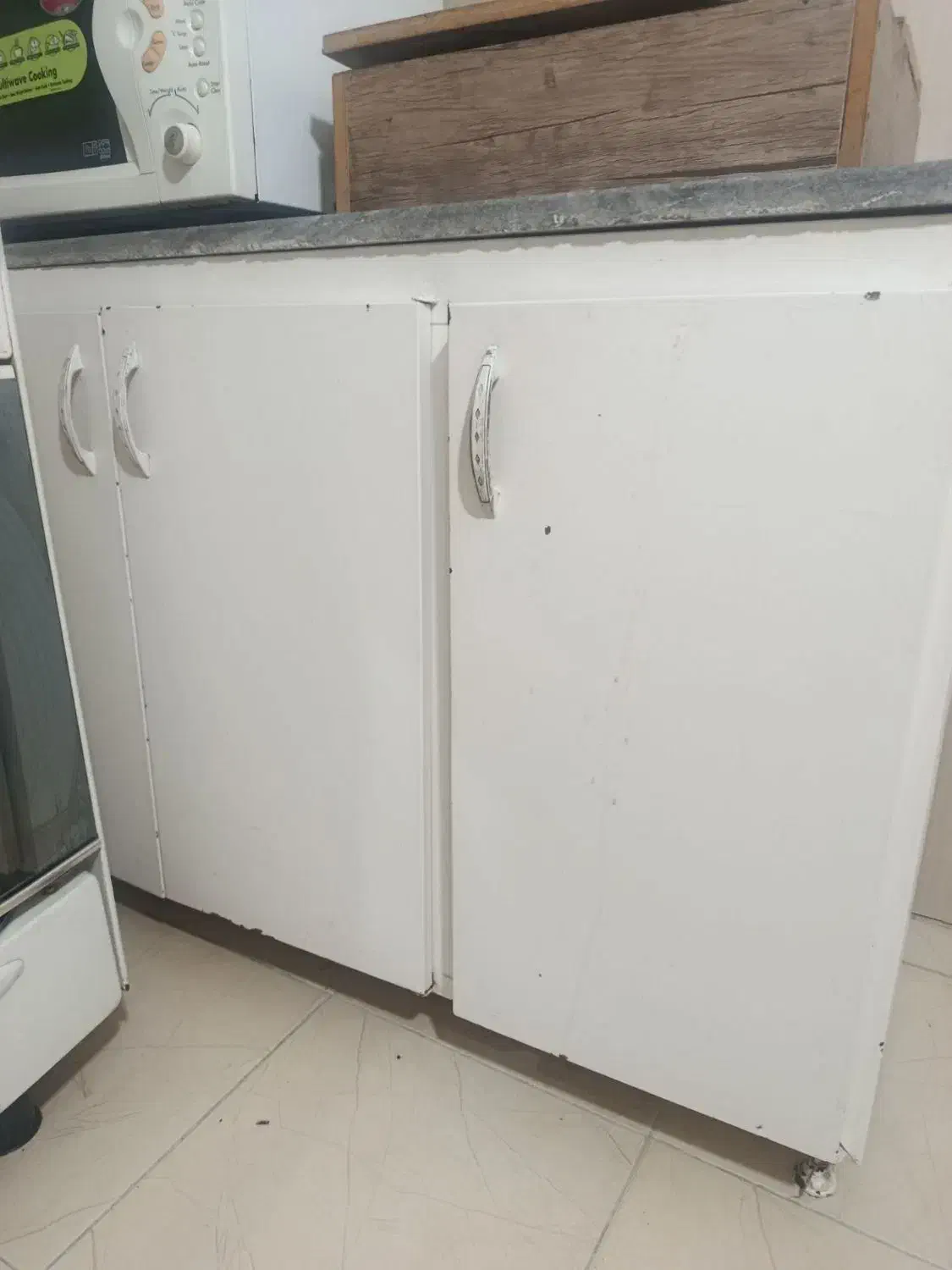 کابینت فلزی در حد نو|آبچکان و نظمدهنده ظروف|اردبیل, |دیوار