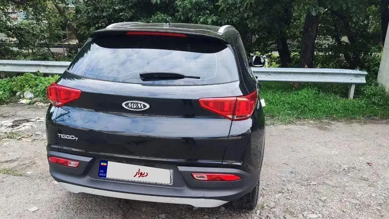 تیگو ۷ مدل ۱۴۰۲ رنگ مشکی با گارانتی فعال|خودرو سواری و وانت|آستارا, |دیوار