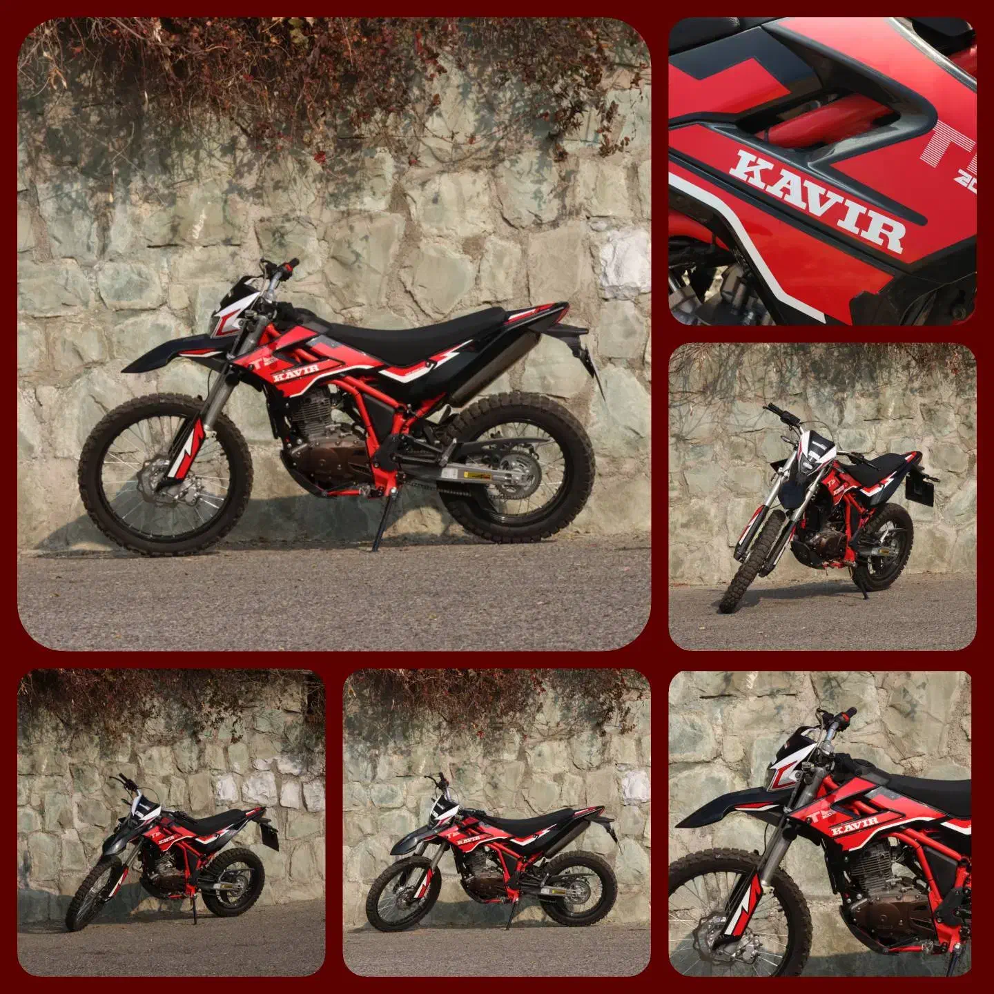 کویر موتور سیکلت تریل صفر T4 کراس اندرو تی4|موتورسیکلت|تهران, اقدسیه|دیوار