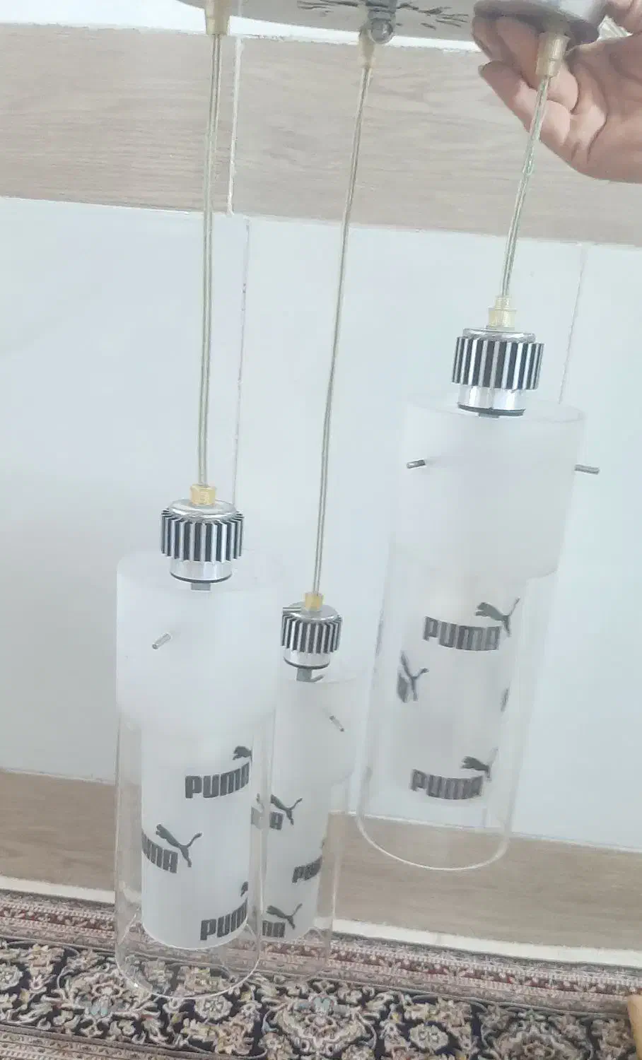 لوستر|لوستر و چراغ آویز|قم, دروازه ری|دیوار