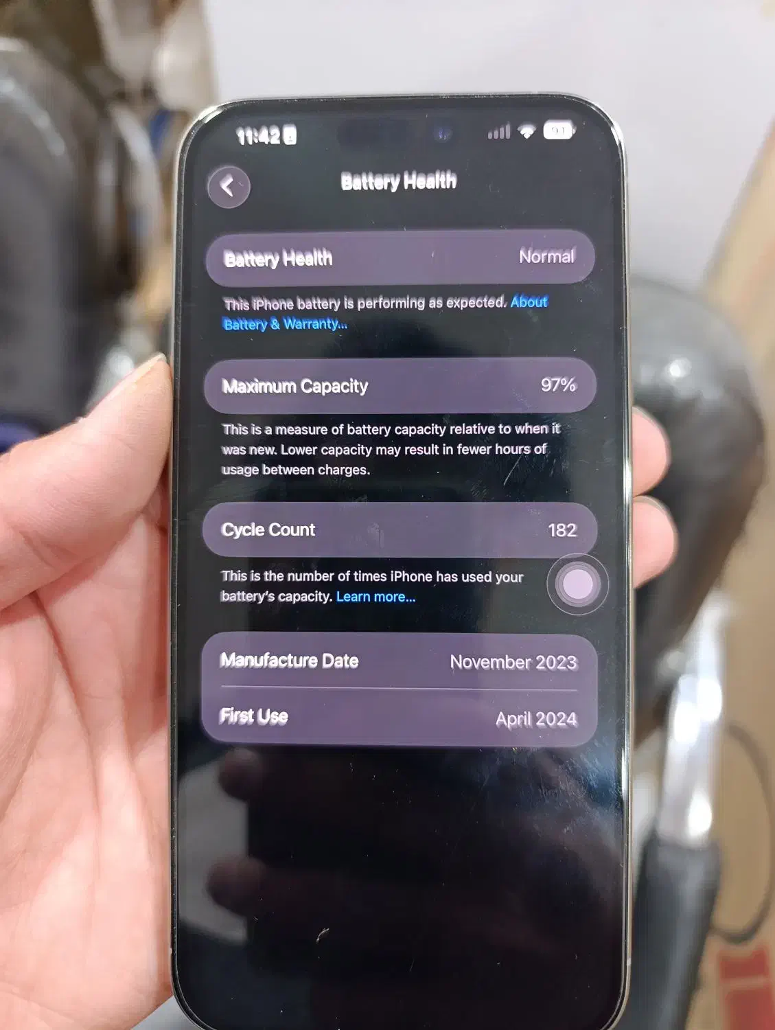 آیفون ۱۵ پرومکس ۵۱۲ گیگ تک سیم|موبایل|خرم‌آباد, |دیوار