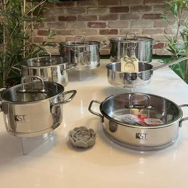 سرویس قابلمه چدن کانکشن اقساطی بخر قابلمه استیل|ظروف پخت‌وپز|یزد, |دیوار