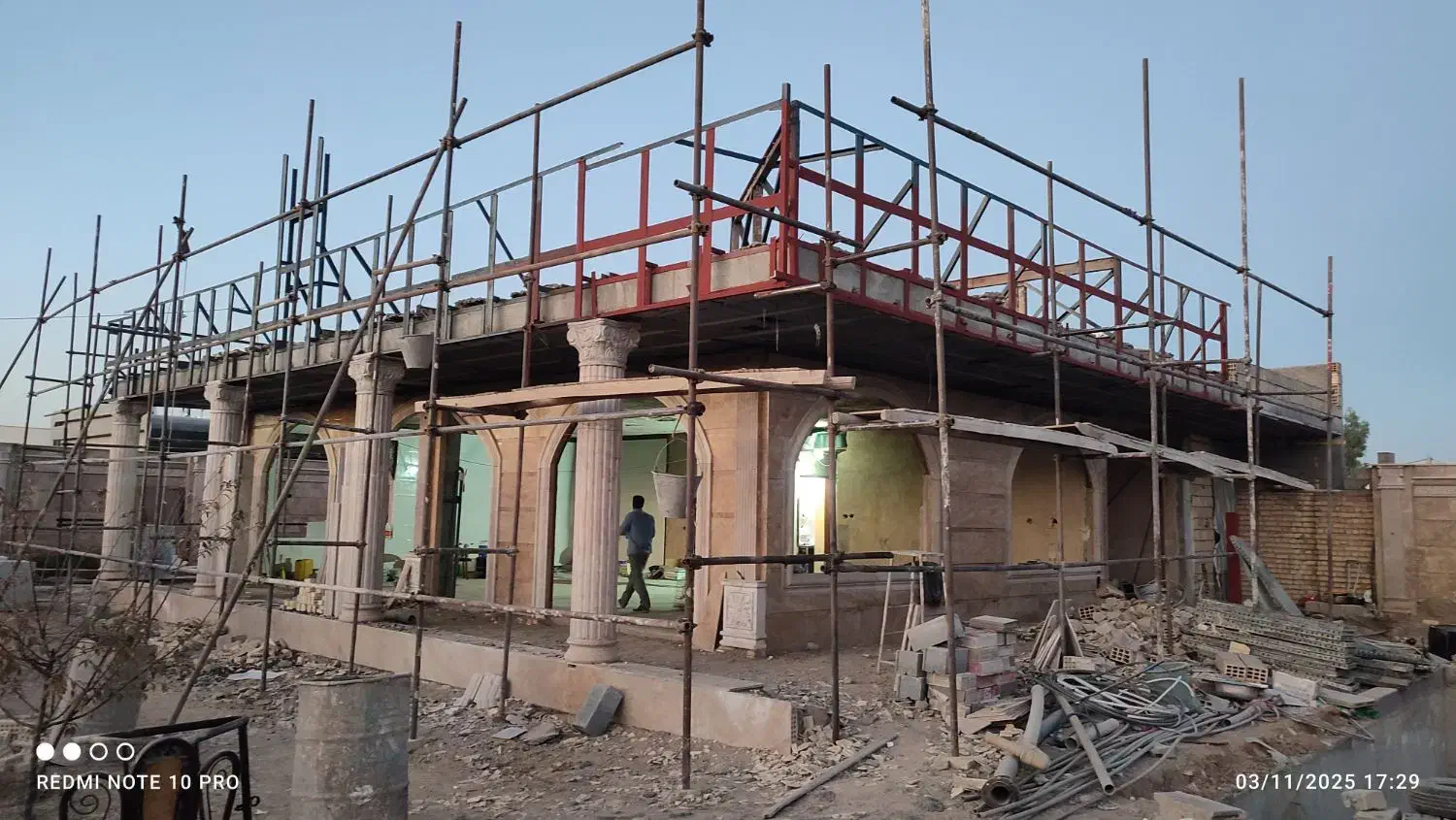 سنگ کاری وکاشی کاری|خدمات پیشه و مهارت|اصفهان, شیخ طوسی|دیوار