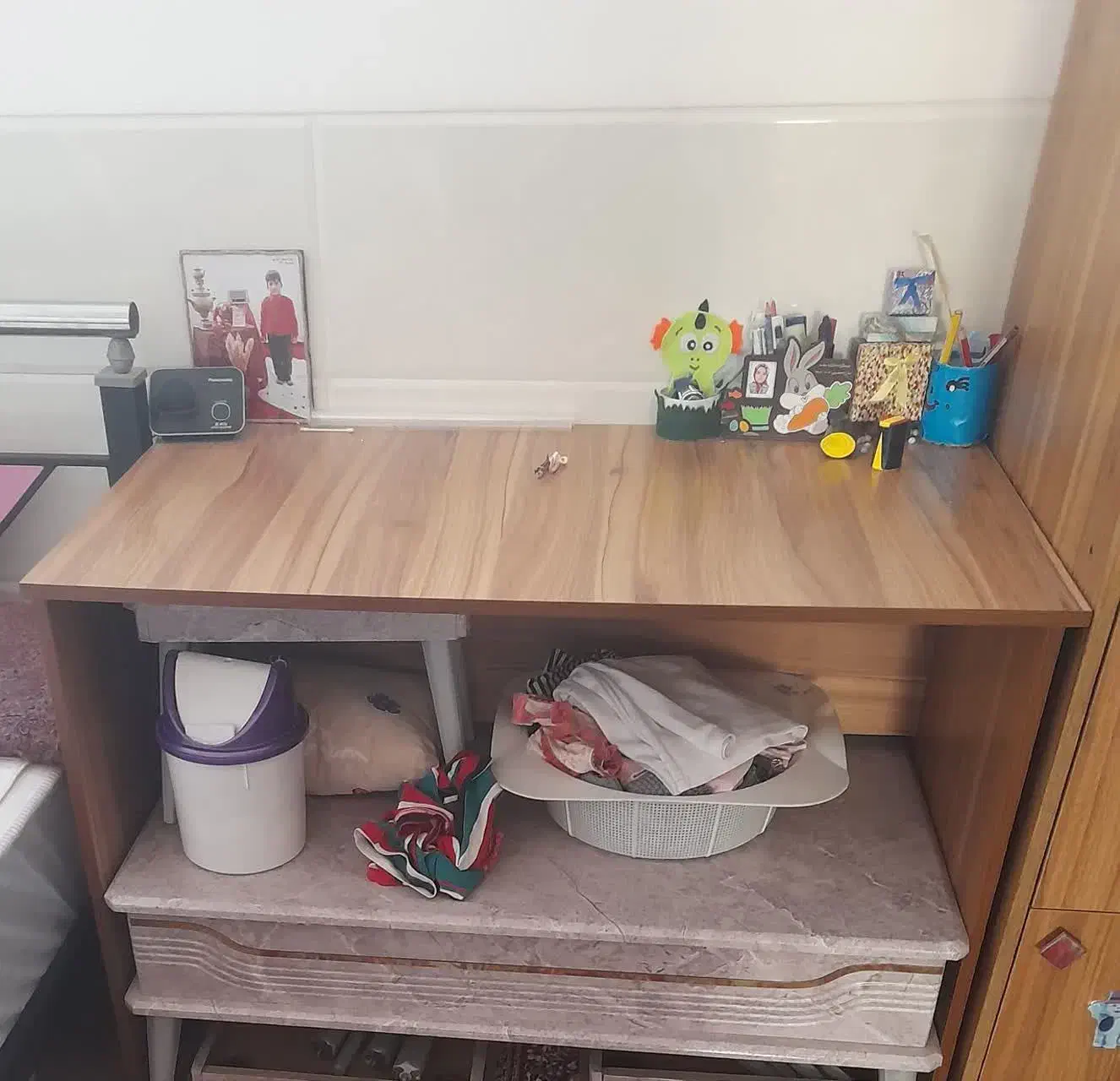 کتابخانه و میز کامپیوتر|میز تحریر و کامپیوتر|یزد, |دیوار