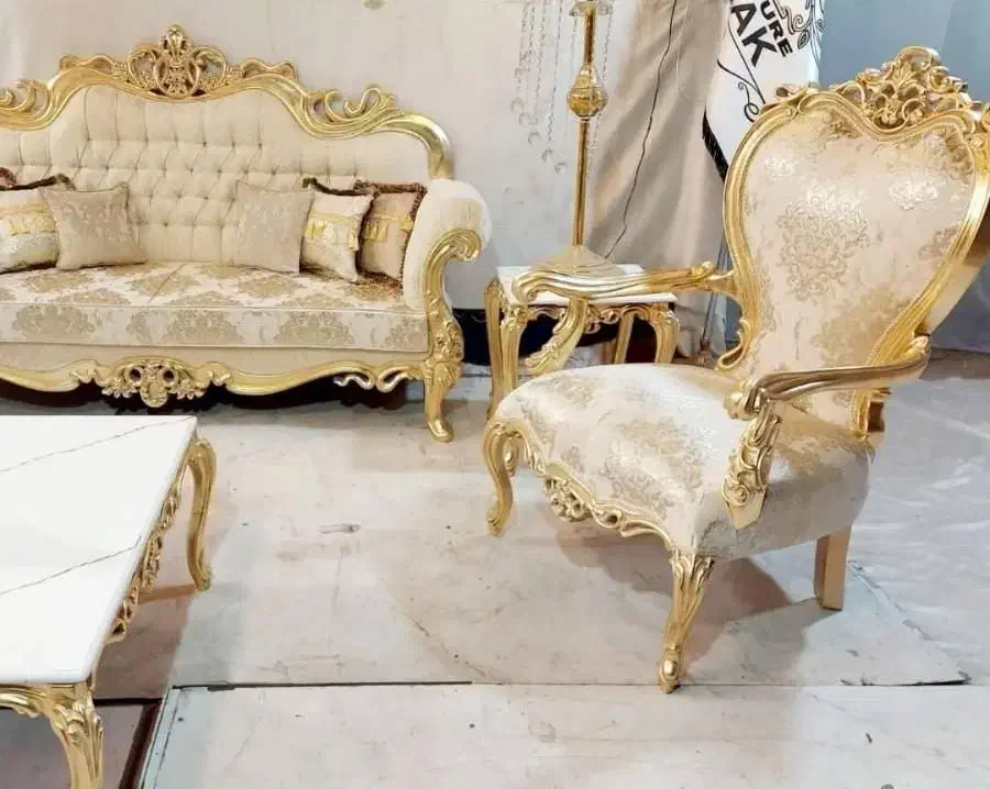 مبل مدل کلاسیک  افسون|مبلمان خانگی و میز عسلی|بهارستان, |دیوار