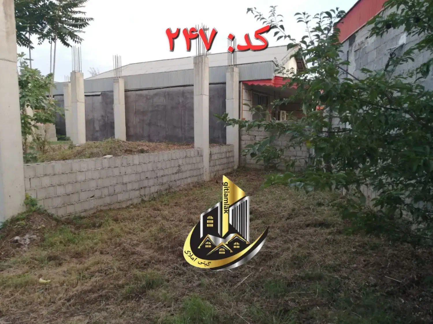 زمین مسکونی با پروانه ساخت در طاهرگوراب|فروش زمین و ملک کلنگی|طاهرگوراب, |دیوار