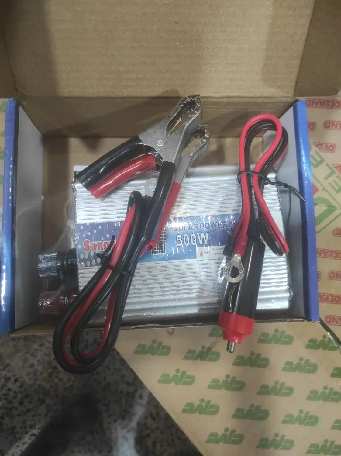 اینورتر 500 برق خودرو سولار تک|قطعات یدکی و لوازم جانبی|دوگنبدان, |دیوار