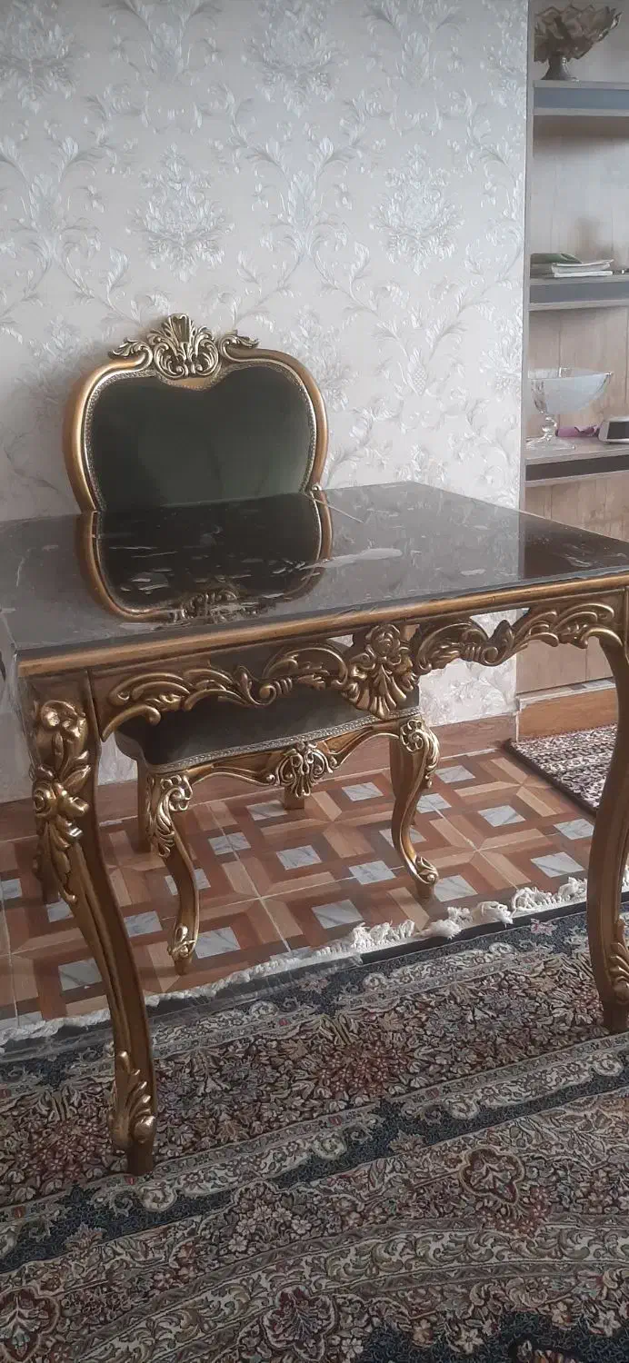 میز نهار خوری ۴نفره|میز و صندلی غذاخوری|کرمانشاه, |دیوار