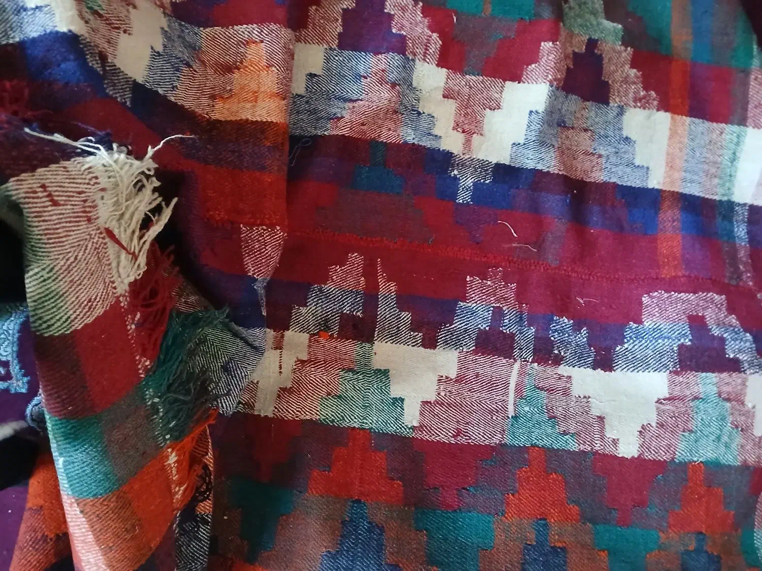 جاجیم دست بافت|گلیم، جاجیم، گبه|شیراز, سلطان آباد|دیوار