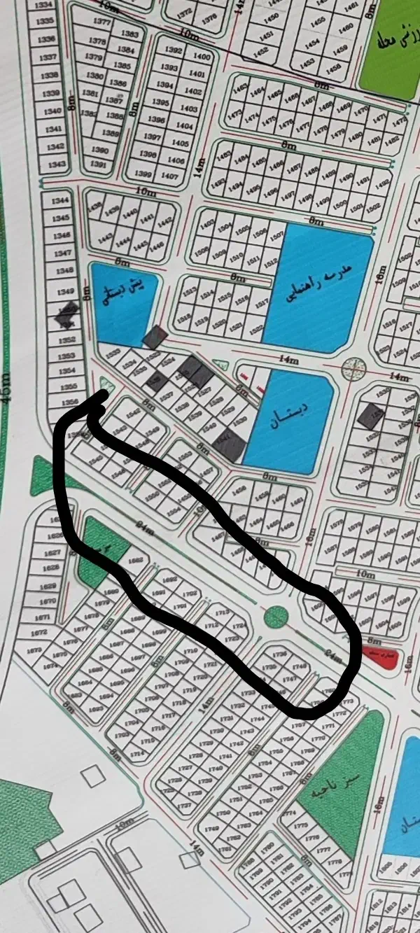 فاز سه بهاران|فروش زمین و ملک کلنگی|مریوان, |دیوار