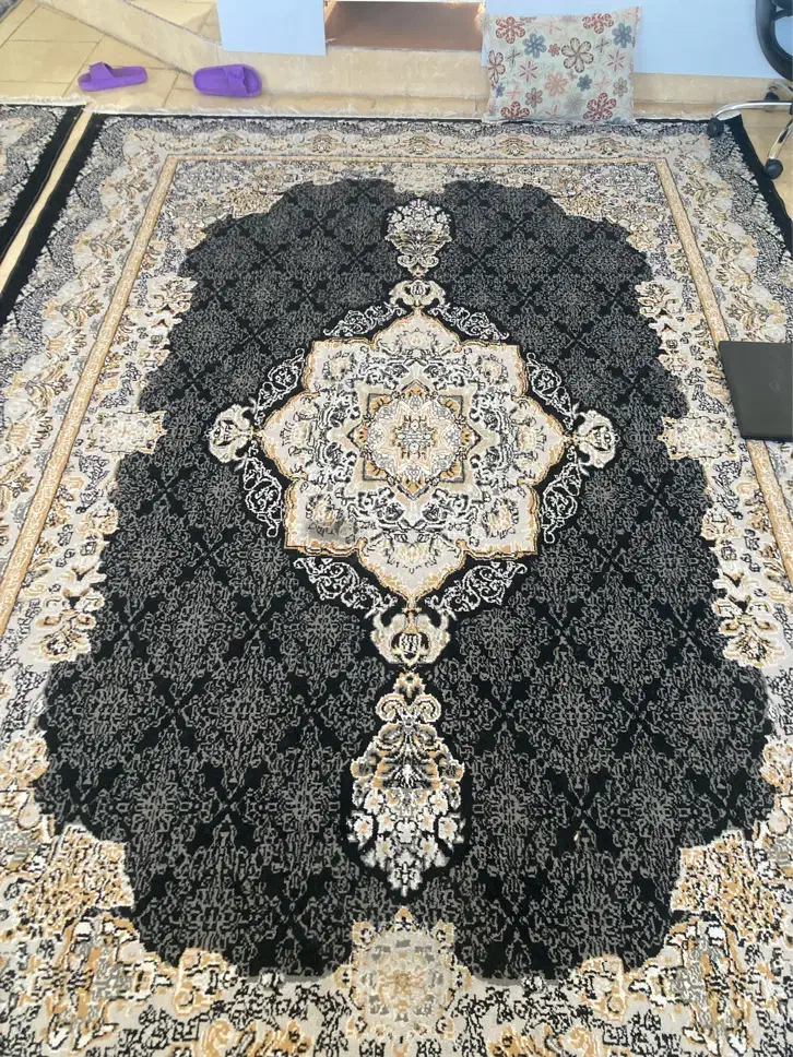 یک جفت فرش  ۹ متری ۴۴۰ شانه|فرش|پیشوا, |دیوار