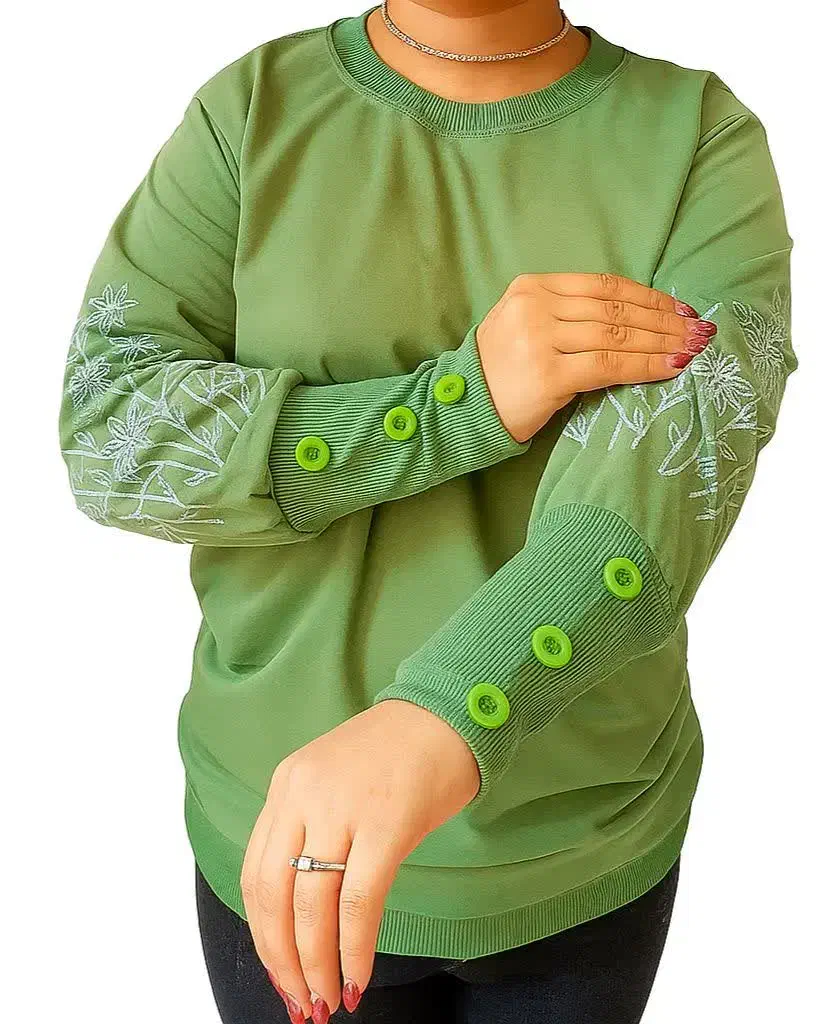 بلوز آستین سه دکمه|لباس|میبد, |دیوار