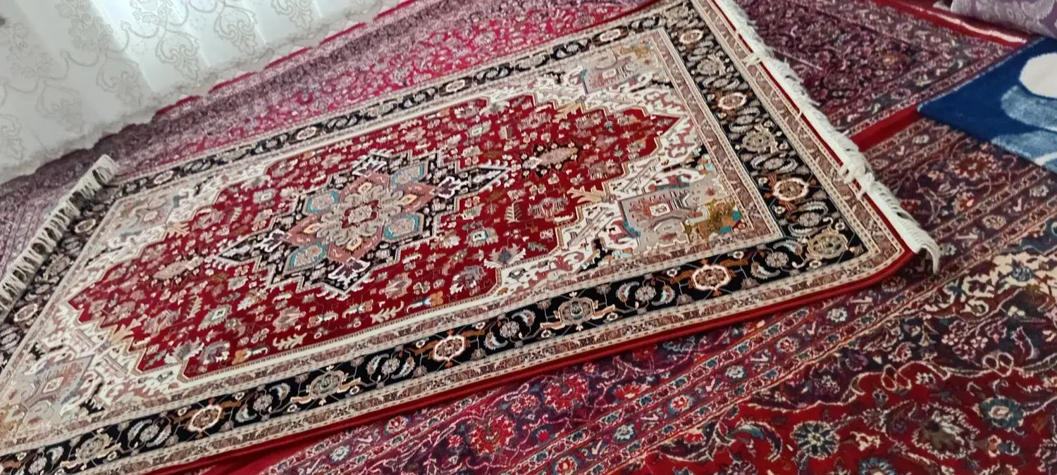 فرش طرح ماهی مرینوس ۲تا ۶ متری|فرش|آذرشهر, |دیوار