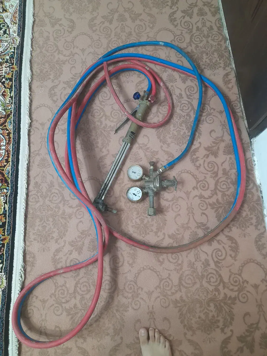 مانومتر هواگاز ودسته پیک وشیلنگ|ابزارآلات|مراغه, |دیوار