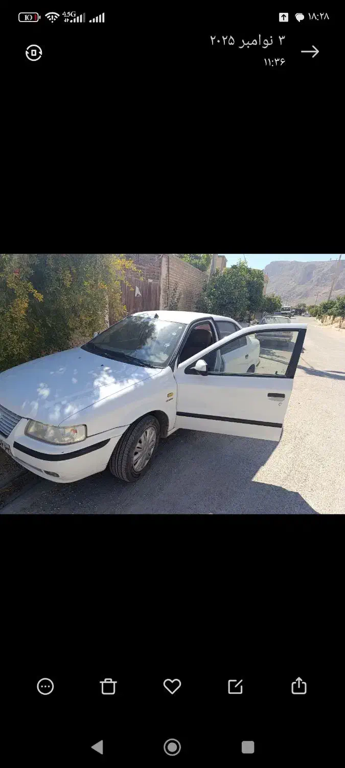 سمند ef7 ۹۶|خودرو سواری و وانت|استهبان, |دیوار