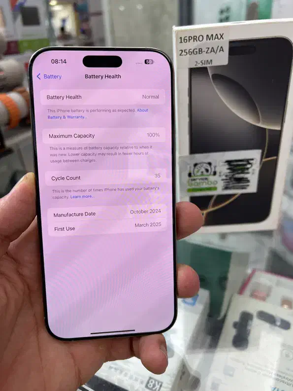 آیفون ۱۶ مکس باتری ۱۰۰|موبایل|کرج, اصفهانی‌ها|دیوار