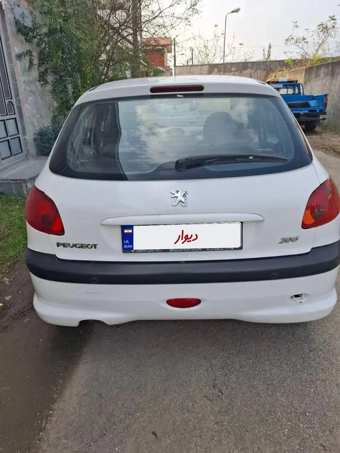 206 تیپ 5 مدل 96|خودرو سواری و وانت|بندر انزلی, کلیور|دیوار