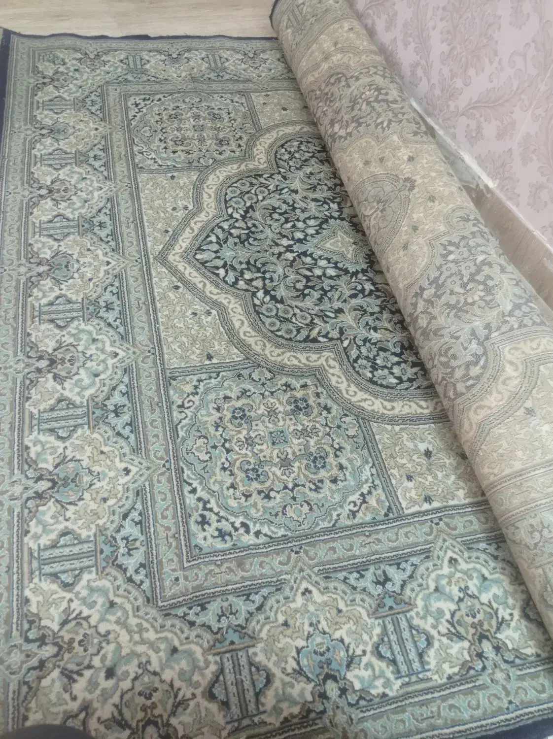 دو عدد فرش سالم نو ۹متری|فرش|گرگان, |دیوار