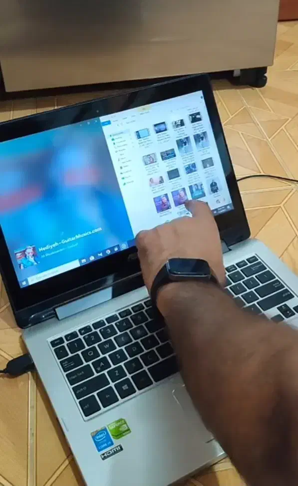 Asus لمسی قدرتمند، سریع، شش گیگ گرافیک، تبلت شو|رایانه همراه|اردبیل, |دیوار