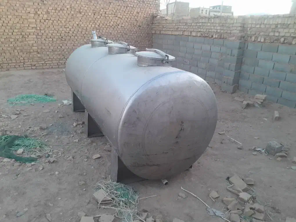 تانکر استیل تک جداره ۳خانه مطسل به هم|مصالح و تجهیزات ساختمان|یزد, |دیوار