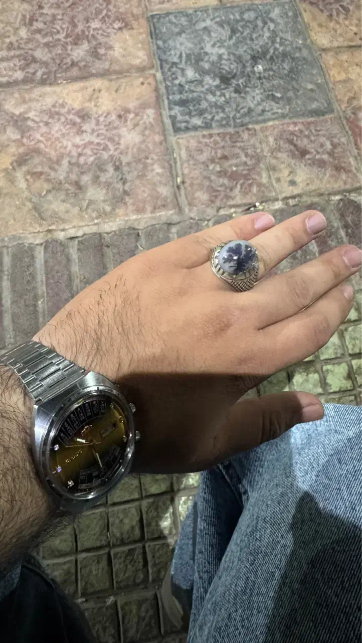 زنجیر و دست بند نقره شجر اسپینل یاقوت|جواهرات|کرمان, |دیوار
