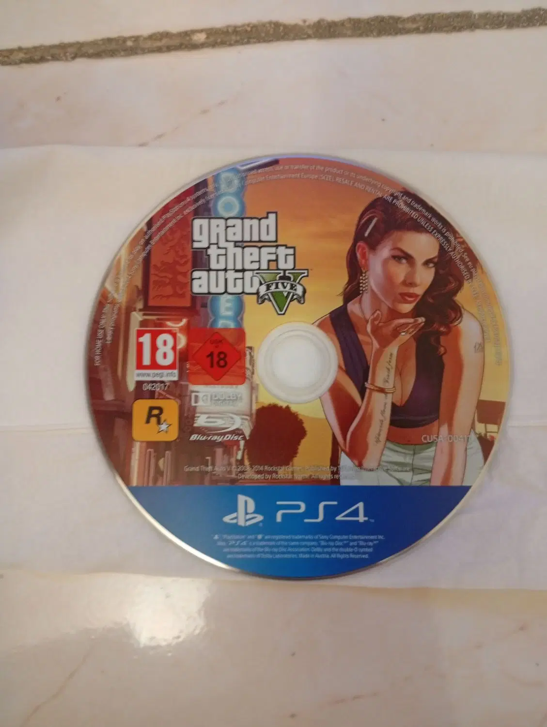 دیسک بازی GTA V|کنسول، بازی ویدئویی و آنلاین|تهران, دولتآباد|دیوار