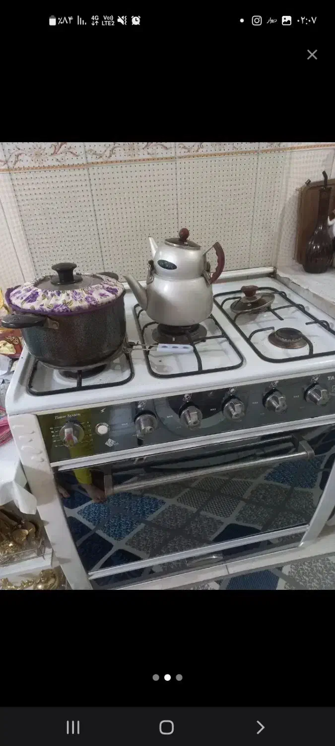 اجاق گاز طرح فر|اجاق گاز و لوازم برقی پختوپز|اصفهان, پرتمان|دیوار