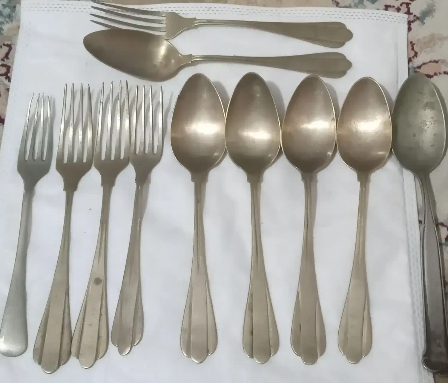 قاشق و چنگل قدیمی|کلکسیون اشیاء عتیقه|لاهیجان, گلستان|دیوار