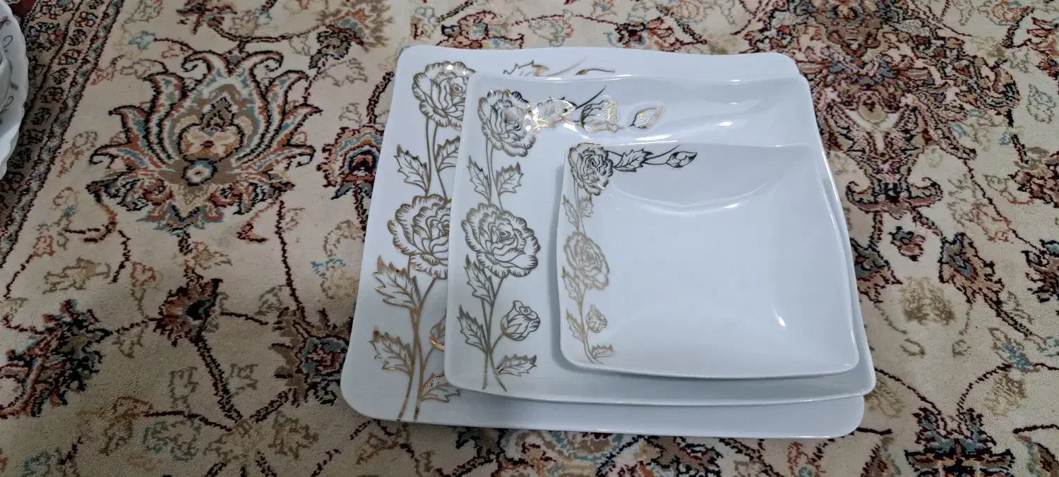 سرویس چینی 18نفره نو|ظروف سرو و پذیرایی|شهریار, کهنز|دیوار