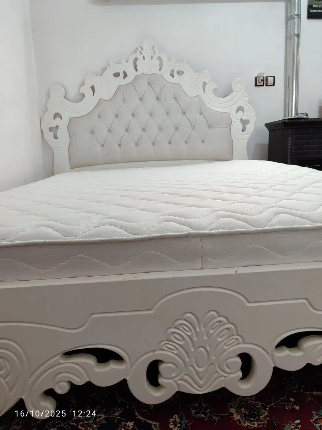 سرویس خواب دو نفره|تخت و سرویس خواب|قم, امامزاده ابراهیم|دیوار