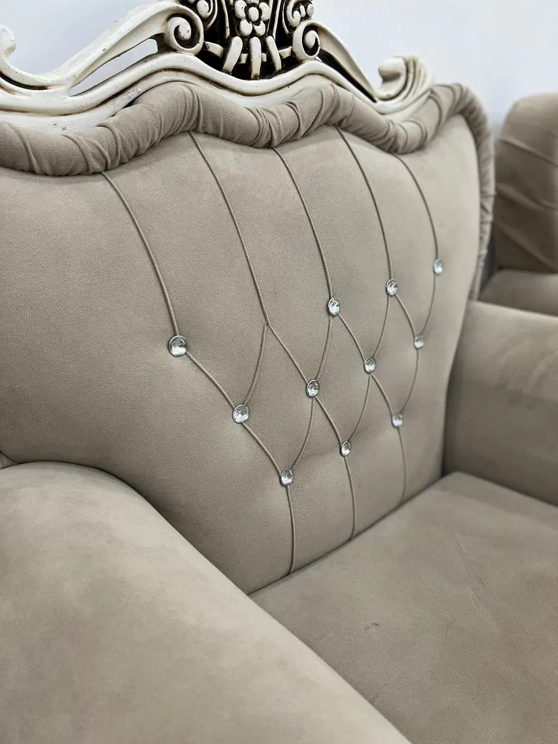 مبل ۷ نفره سلطنتی نسکافه ای|مبلمان خانگی و میز عسلی|بیرجند, |دیوار