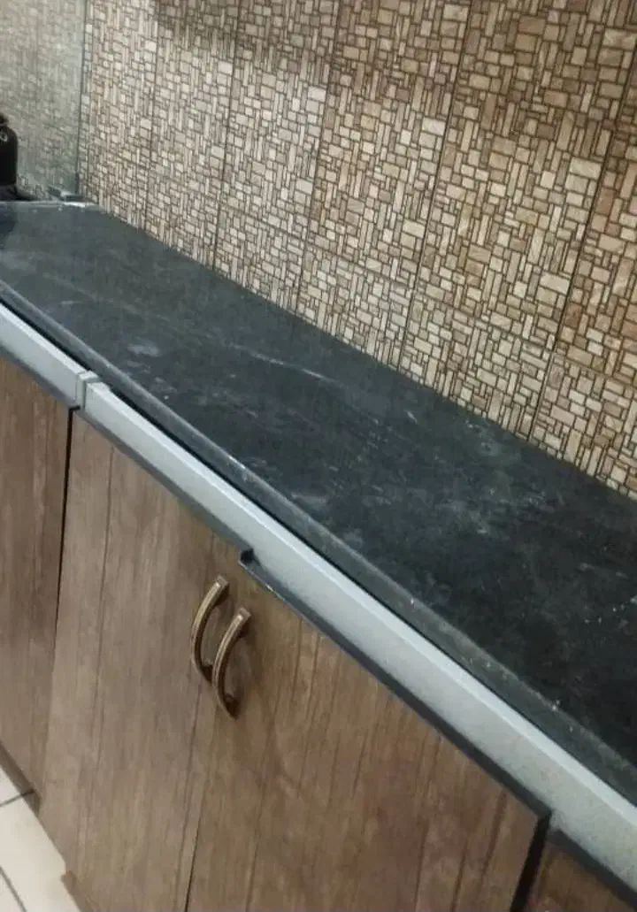 یک عدد سنگ اپن به ابعاد ۱۹۳ طول و ۴۰ عرض سیاه|مصالح و تجهیزات ساختمان|اهواز, پردیس دو|دیوار