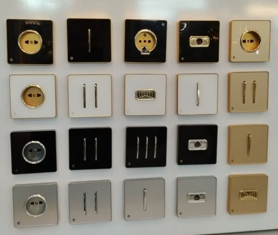 کلید پریز یاقوت|مصالح و تجهیزات ساختمان|مشهد, طلاب|دیوار