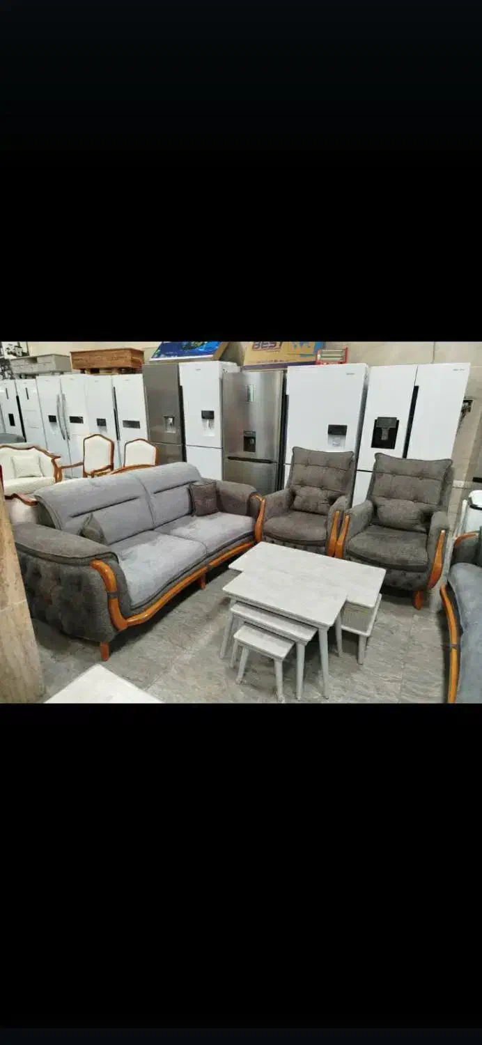 مبل راحتی مدل سلن با چوب روس شیک و با دوام|مبلمان خانگی و میز عسلی|اصفهان, کساره|دیوار