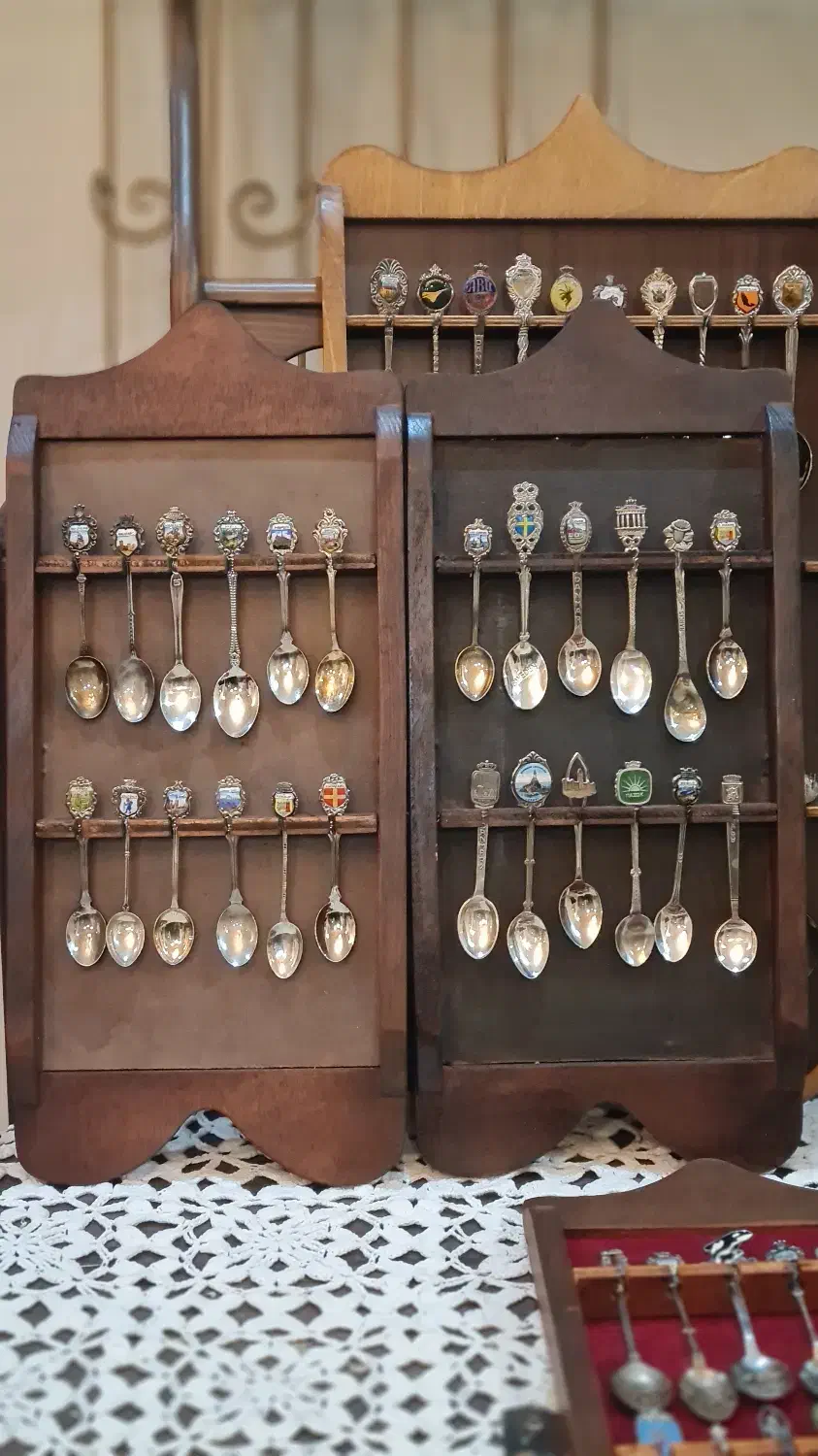 انگشتدانه  و قاشق های کلکسیونی|کلکسیون اشیاء عتیقه|تهران, مرزداران|دیوار