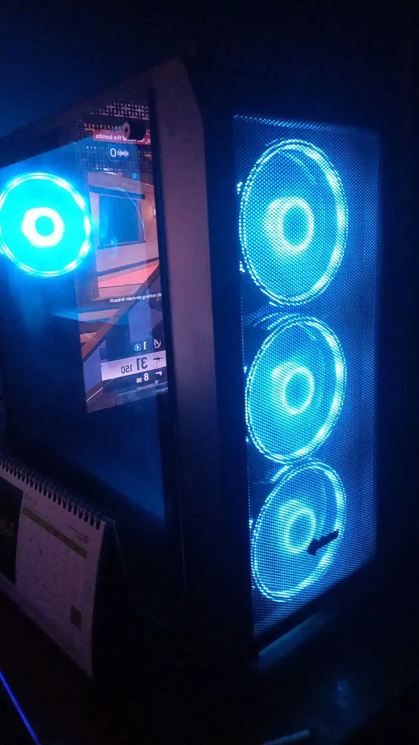 کیس گیمینگ نسل ۱۰ کامل بدون مانیتور|رایانه رومیزی|اهواز, لشکرآباد|دیوار