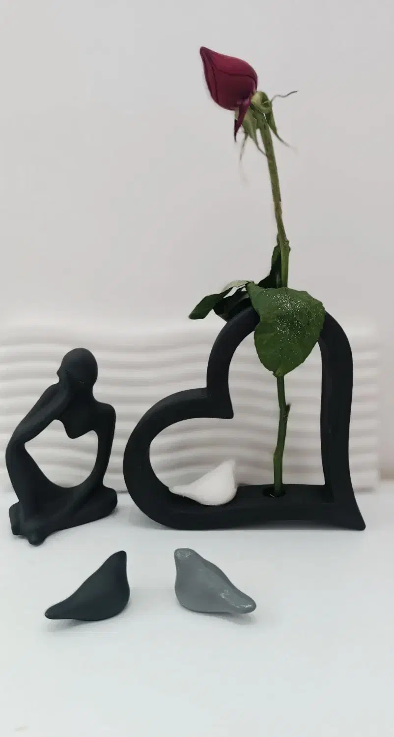 گلدون قلبی|گل مصنوعی|بندر کنگان, |دیوار