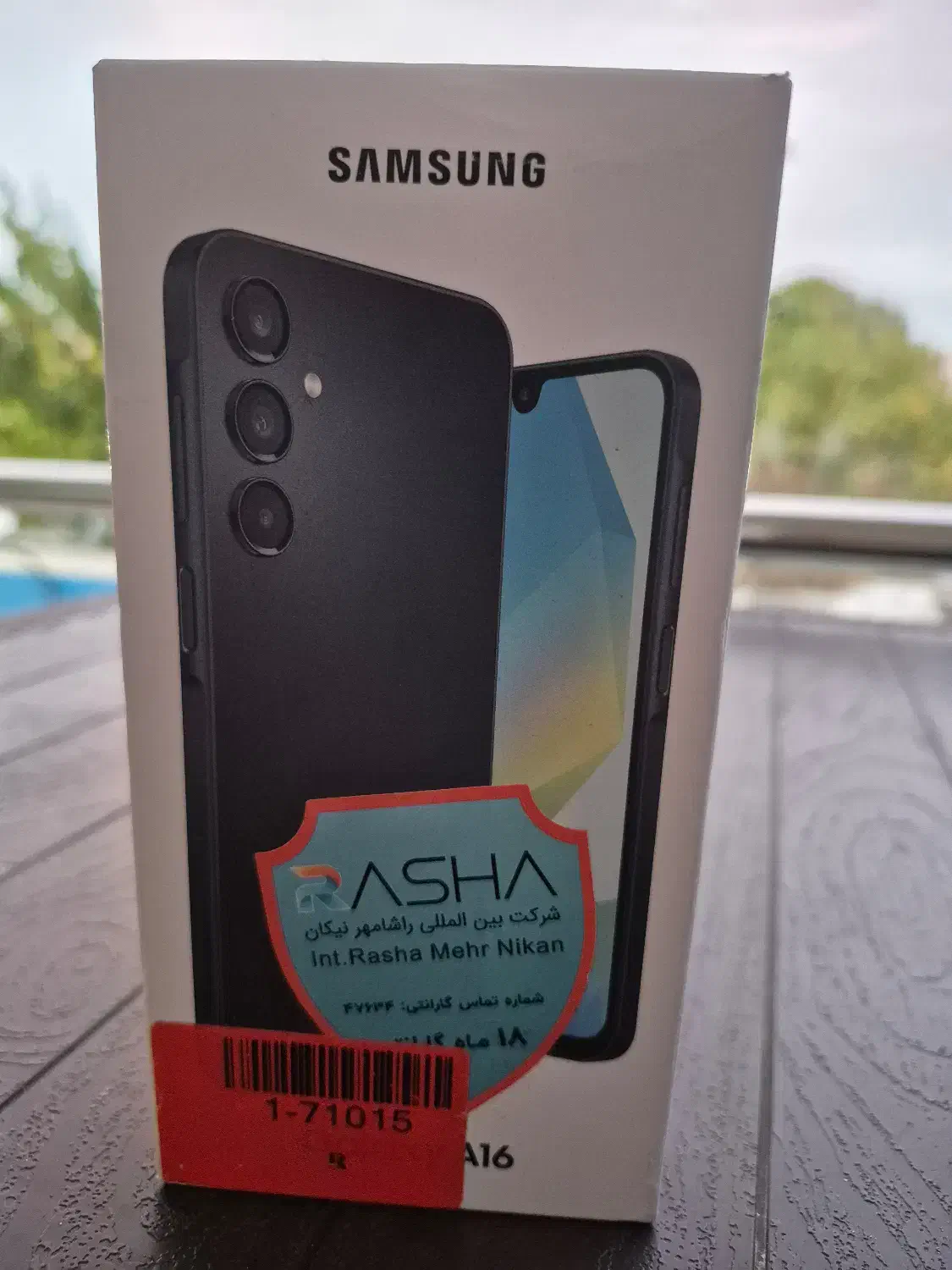 سامسونگ A16 مشکی ۲۵۶ گیگ رم ۸|موبایل|سنندج, |دیوار