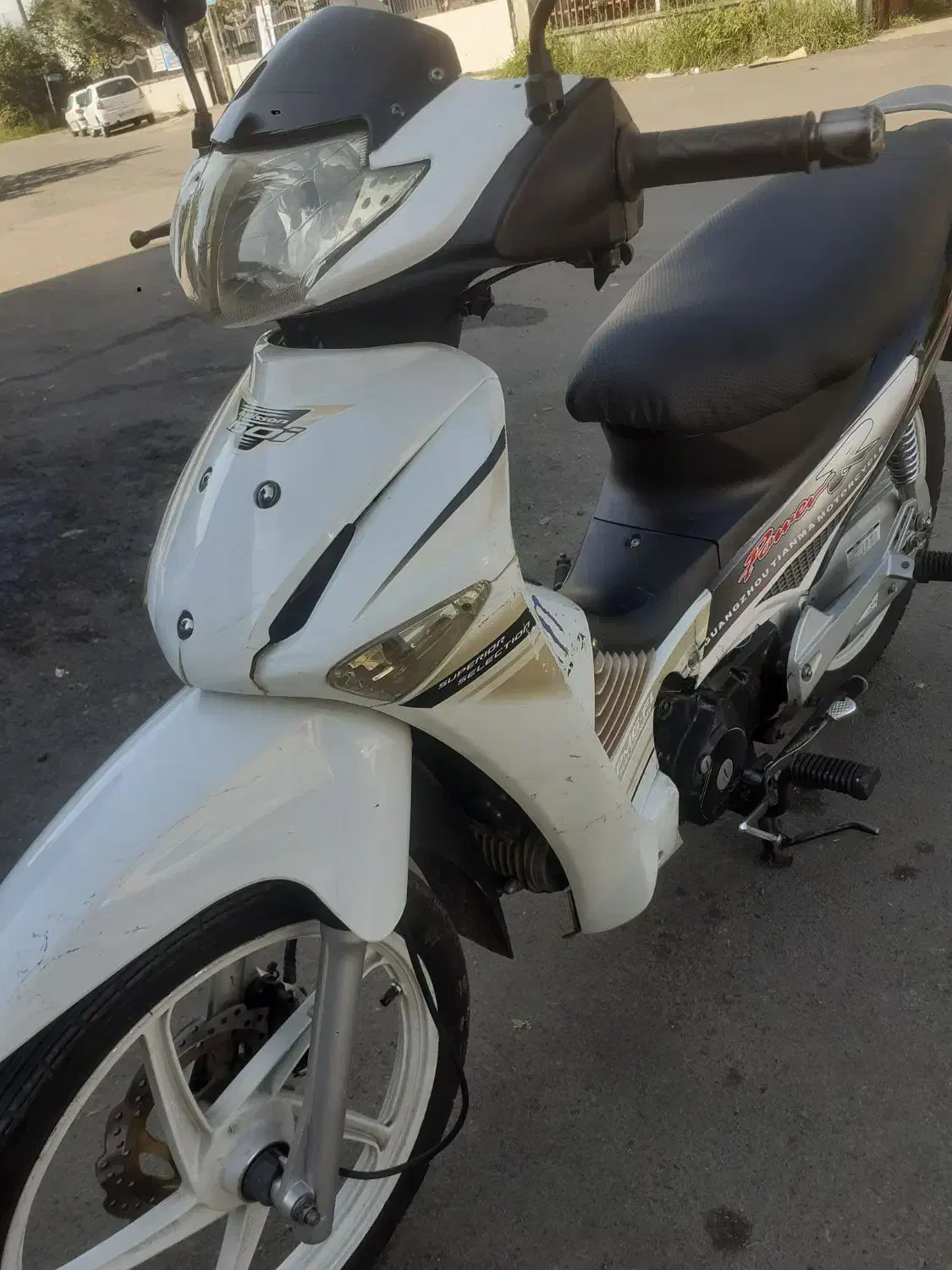 موتور ویو 150|موتورسیکلت|رشت, دروازه لاکان|دیوار