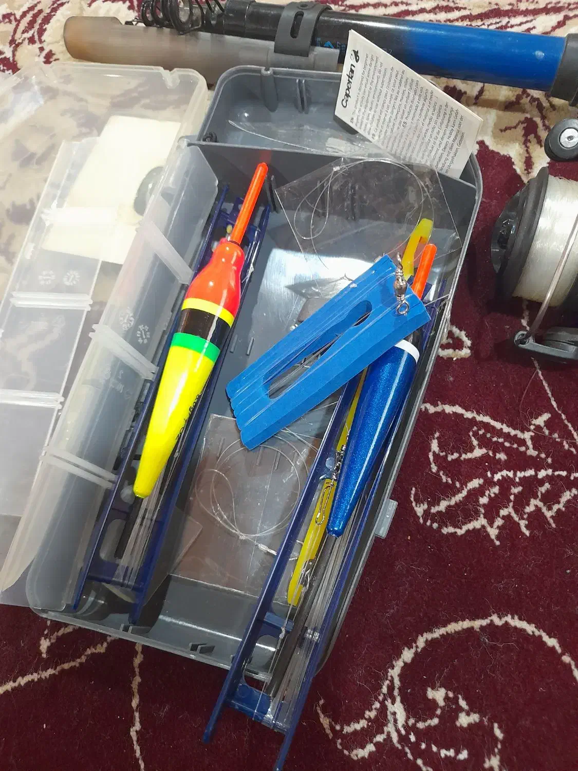 لانسر ماهیگیری کاپرلان اصل ترکیه|ماهیگیری|رویان, |دیوار