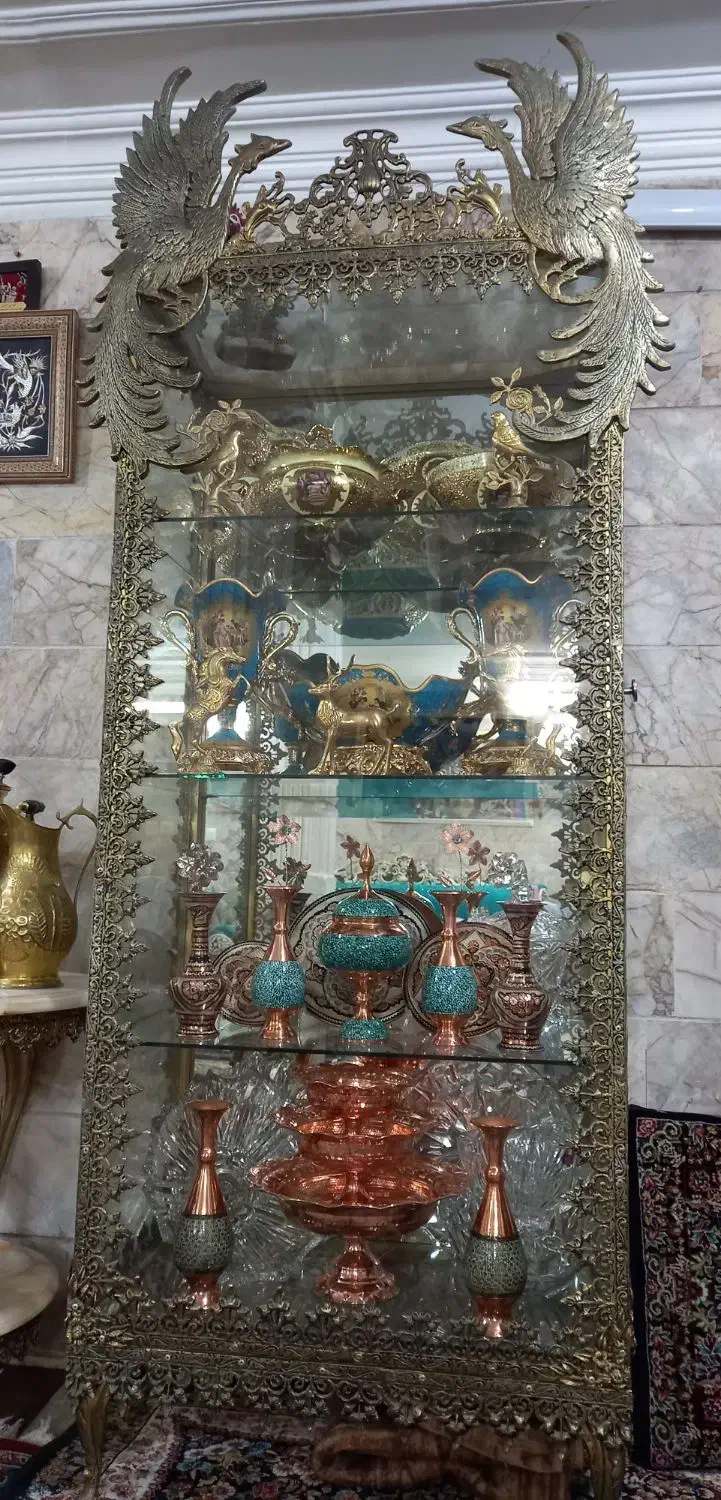 گنجه برنز|بوفه، ویترین، کنسول|مشهد, فاطمیه|دیوار