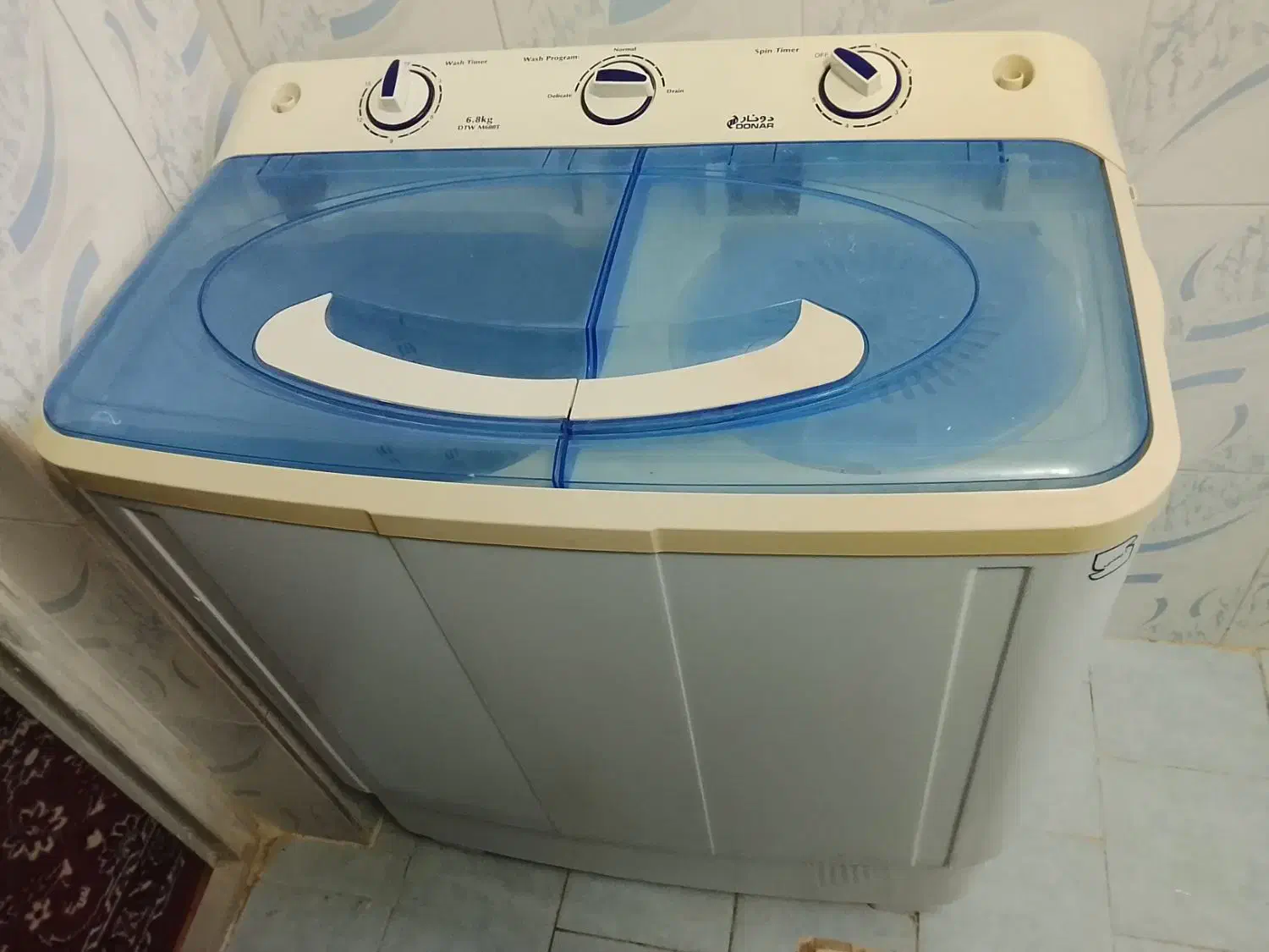 ماشین لباسشویی دو قلو دونار|ماشین لباسشویی و خشک‌کن لباس|رضوانشهر, |دیوار