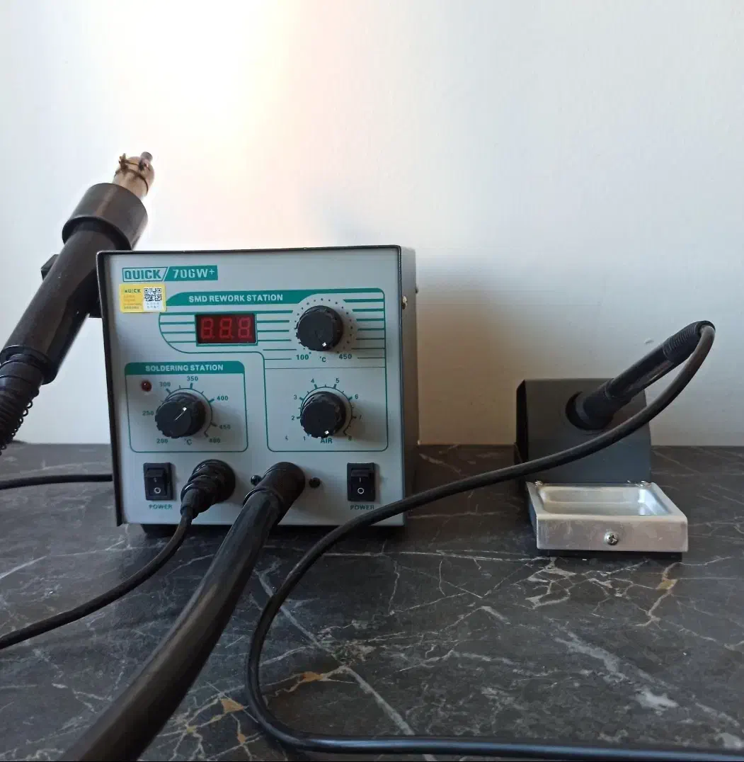 هیتر و هویه QUICK 706W اصل در حد نو|ابزارآلات|تهران, فردوس|دیوار